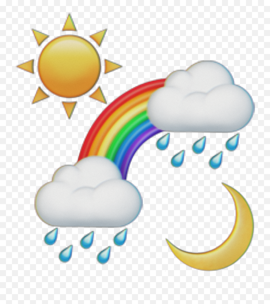 Rainbow Emoji Sticker By Overhaul Kinnie - Vitamin D And Vitiligo,Rainbow Emoji