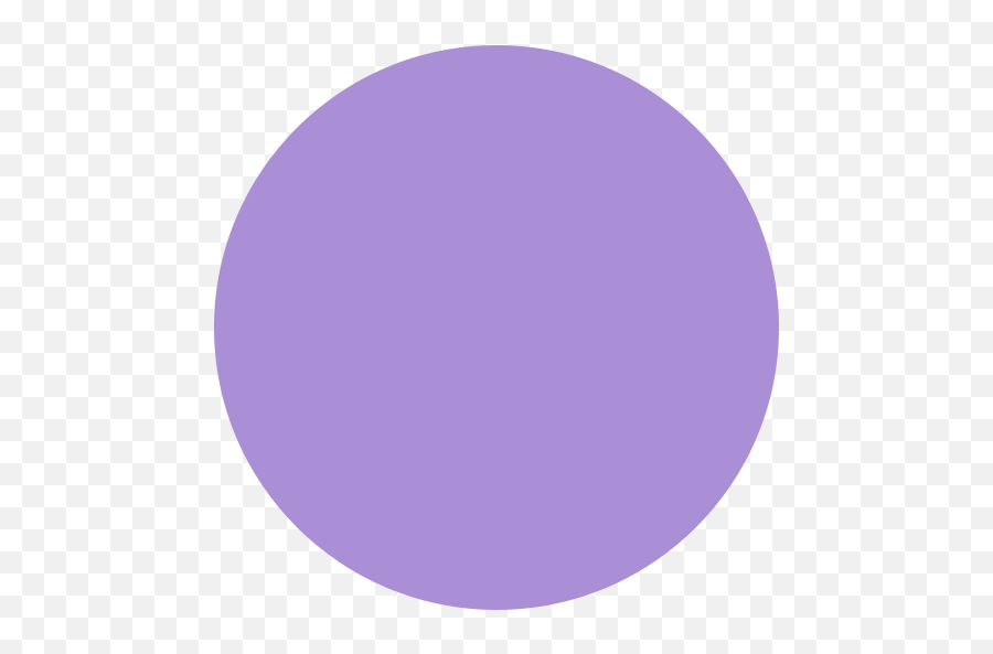 Purple Circle Emoji - Circle,Purple Emoji