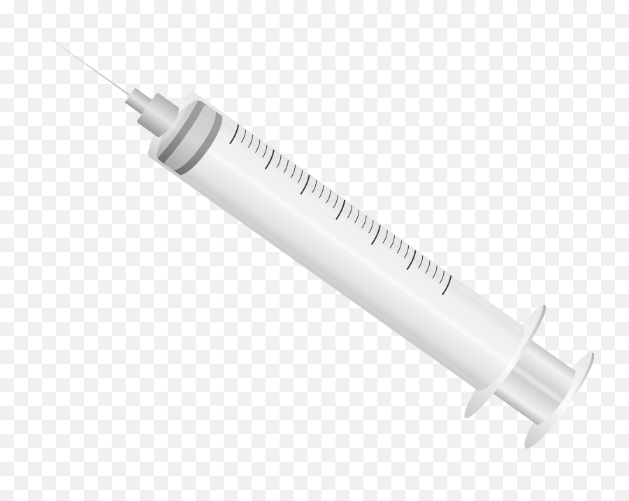 Syringe And Needle Clipart - Hypodermic Needle Emoji,Syringe Emoji ...