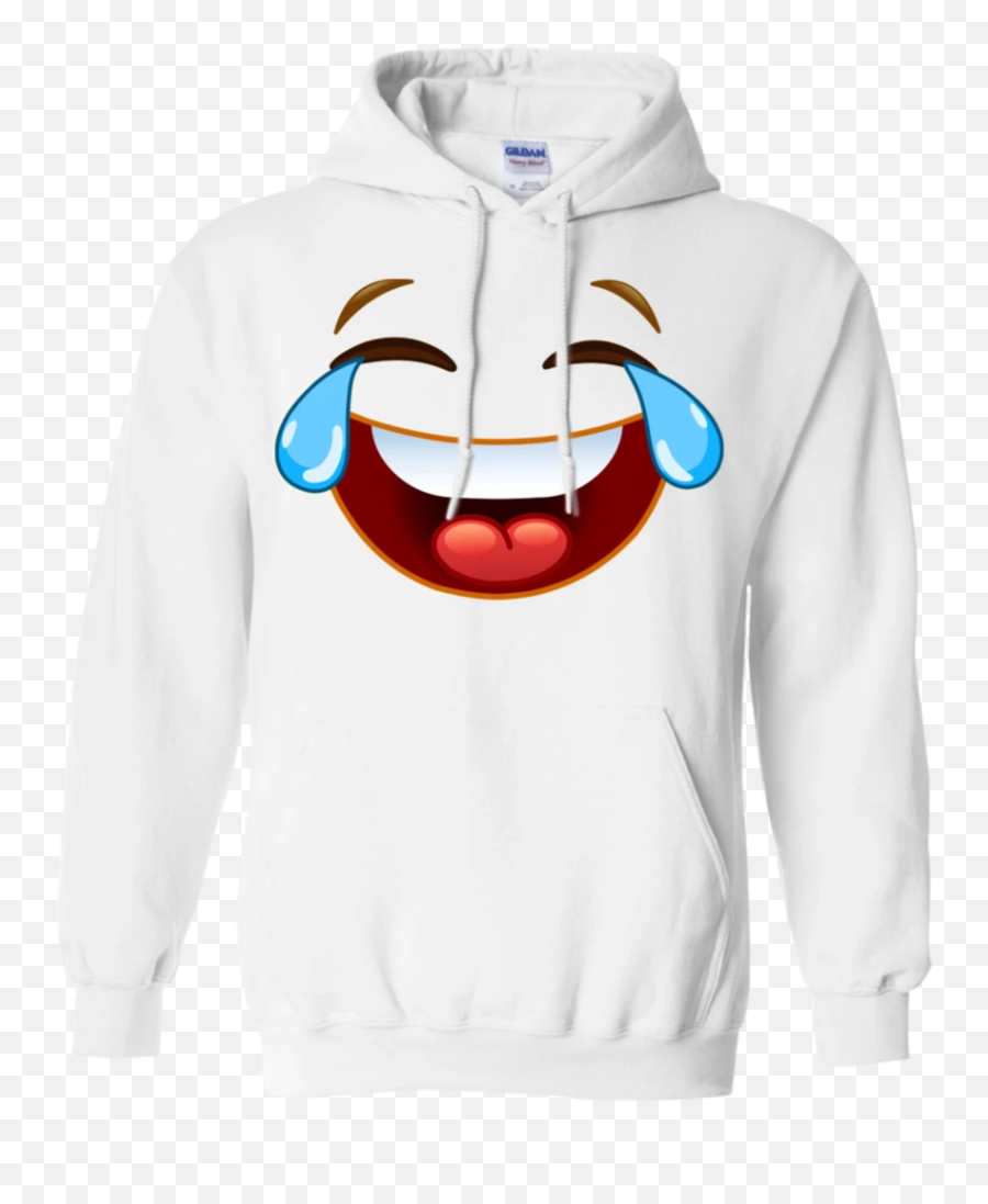 Laughing Crying Tears Of Joy Emoji Hoodiesweatshirt - Hoodie With Skeleton Hand And A Rose,Smiling Crying Emoji