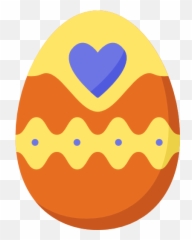 Easter Egg Bunny Heart - Happy Emoji