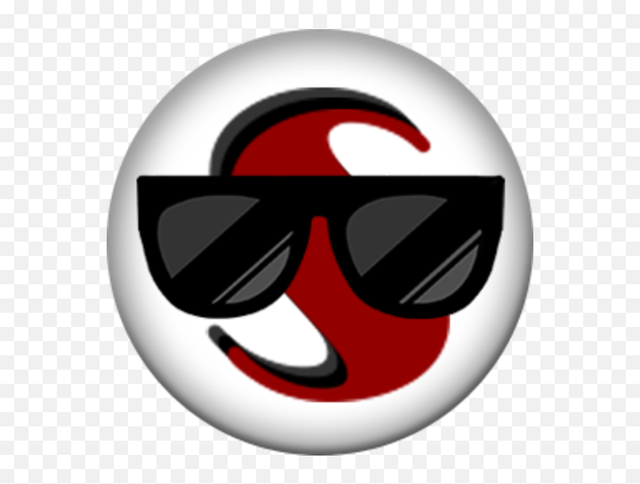 Slotspinner - Dot Emoji,Puts On Sunglasses Emoticon
