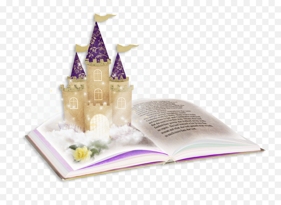 Castle Fairytale Magic Tumblr Pinterest - Castle In A Book Clipart Emoji,Castle Book Emoji