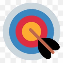 Twemoji 1f3af - Target Emoji,Rainbow Emoji