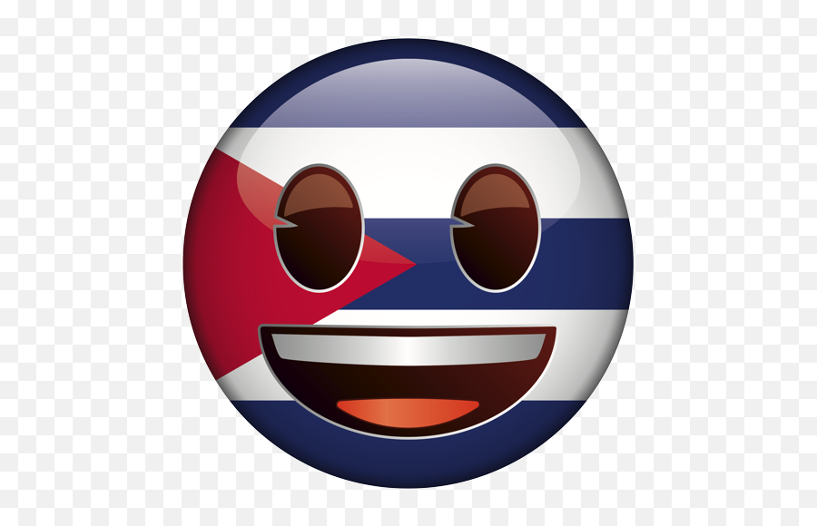Emoji - Circle,Cuba Emoji