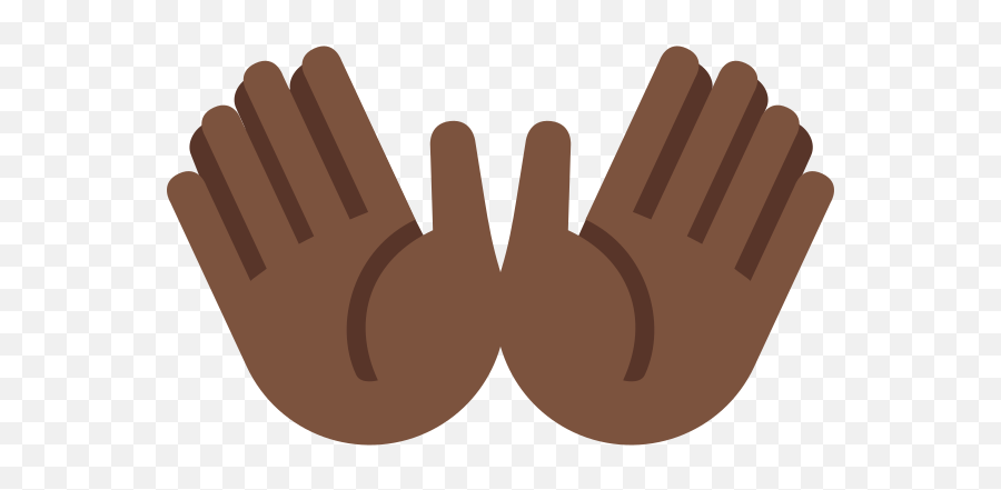 Twemoji2 1f450 - Black Hands Emoji,Hands Clap Emoji