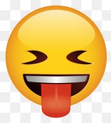 Emoji - Blue Tongue Emoji,Pleading Emoji