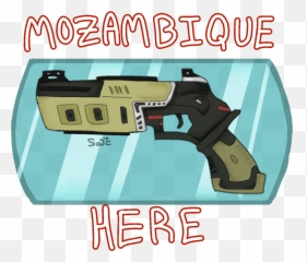 Mozambique Here Tumblr Posts - Firearm Emoji,Moyai Emoji