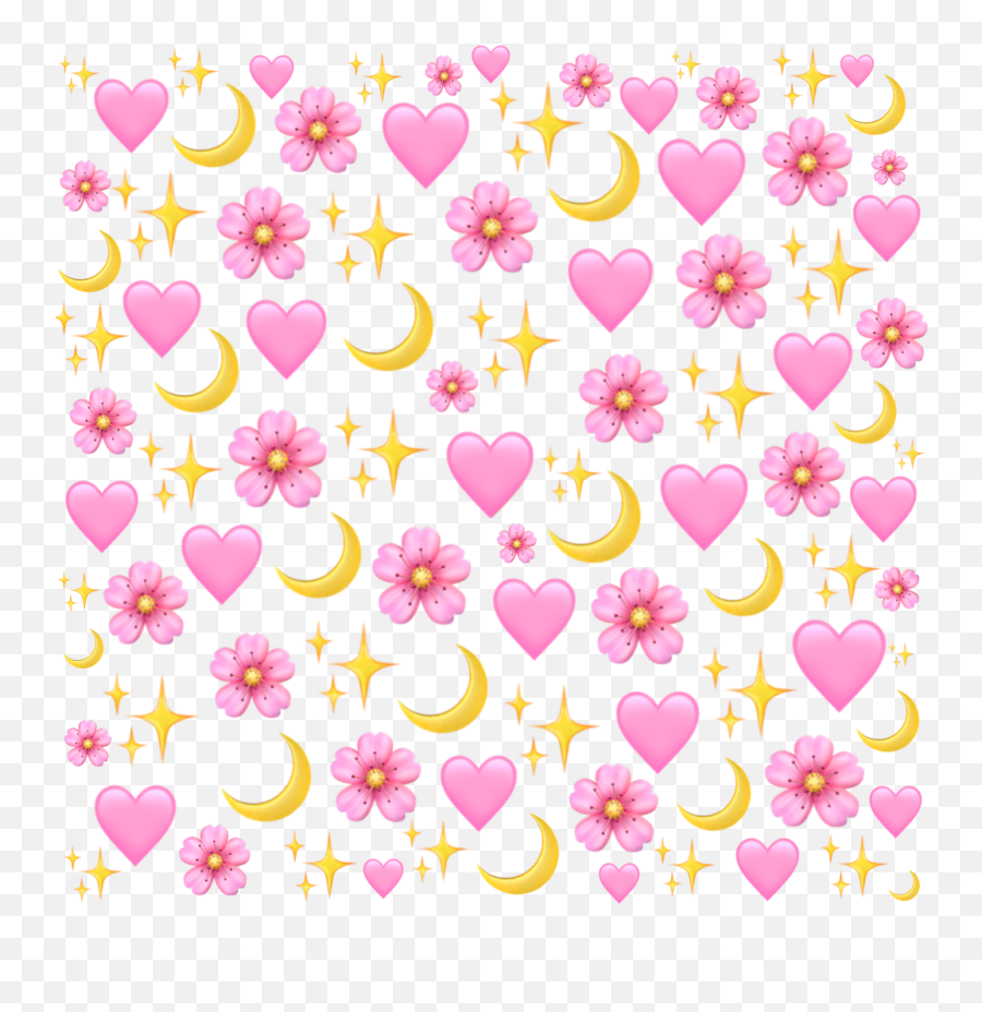 Aesthetic Tumblr Pink Heart Emoji Emojis Iphone - Aesthetic Pink Heart Emoji,Aesthetic Emojis