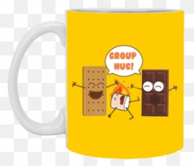 Funny Smores Chocolate Marshmallow - Youre My Favorite Cardio Workout Emoji,Group Hug Emoji