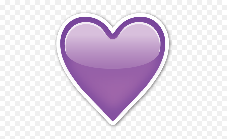Purple Heart Shared - Purple Heart Emoji Png,Yuck Emoji
