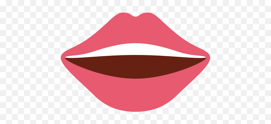 Mouth Emoji Meaning With Pictures - Lips Emoji Twitter,Lips Emoji