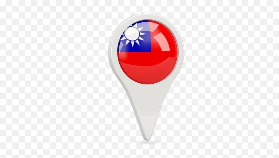 Download Taiwan Flag Transparent Image Hq Png Image - Taiwan Flag Round Pin Emoji,Taiwan Flag Emoji