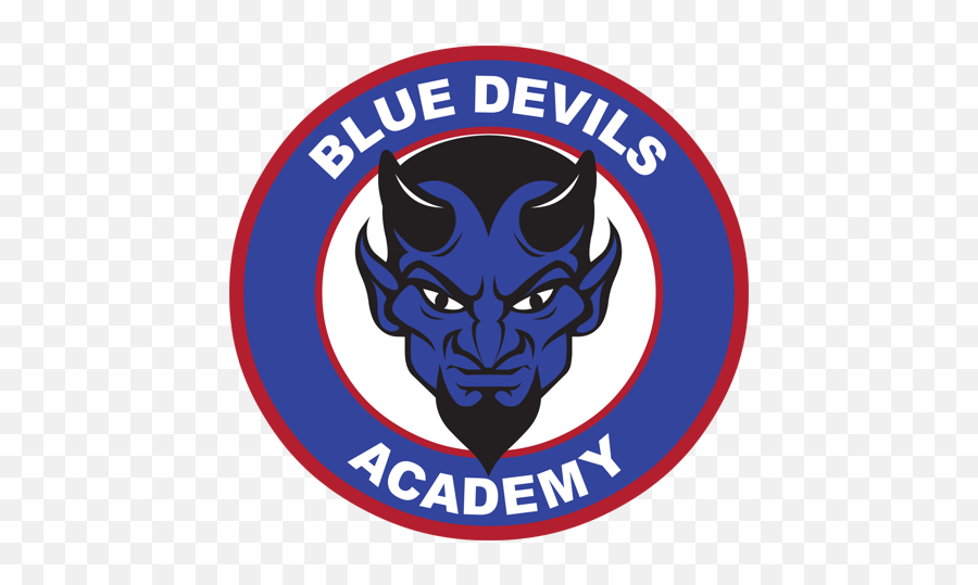 Download Blue Devils Academy Logo - Red Devil Full Size Red Devil Emoji,Blue Devil Emoji