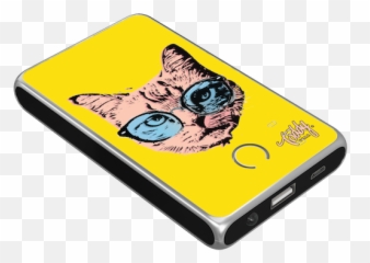 Sour Puss Smart Charge Power Bank - Illustration Emoji