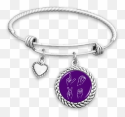 American Sign Language - Always On My Mind Forever In Heart Bracelet Cheap Emoji