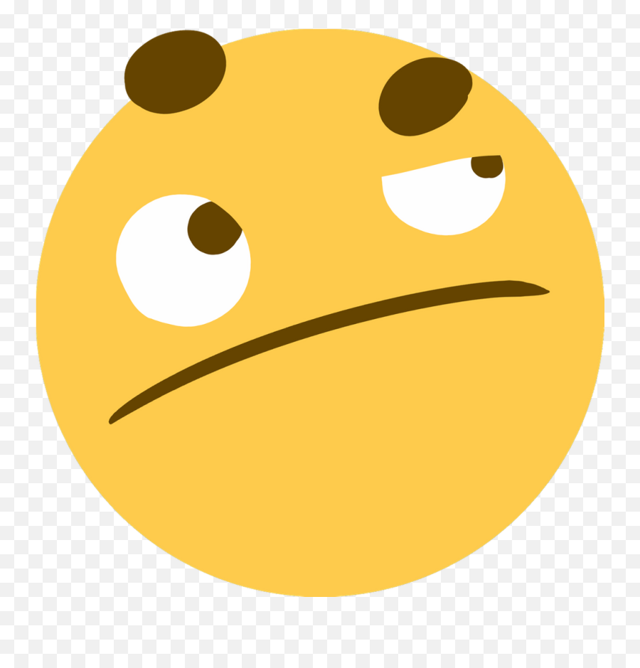 Excuse Me Wot - Smiley Emoji,Pervy Face Emoji