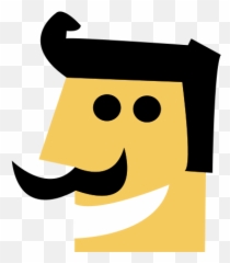 Moustache Wit moustachewit Twitter - Clip Art Emoji