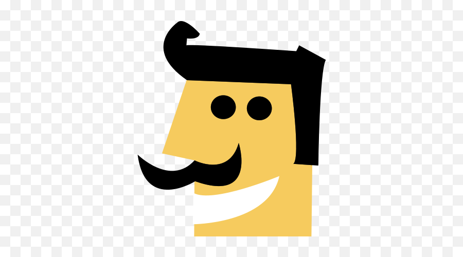 Moustache Wit Moustachewit Twitter - Clip Art Emoji,Moustache Emoticon