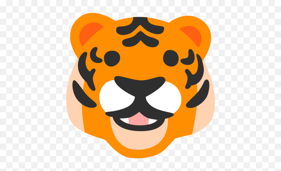 Tiger Face Emoji - Tiger,Tiger Emoji
