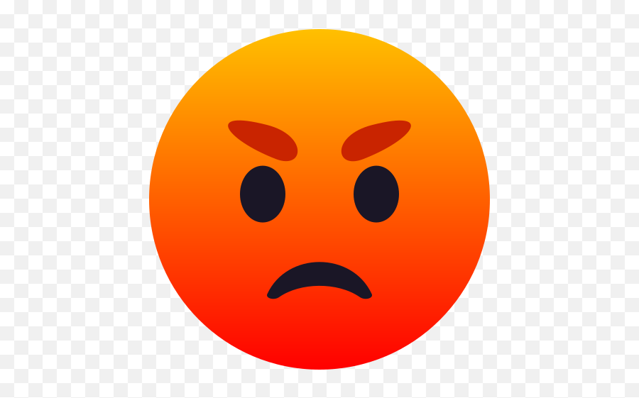 Emoji Sullen Face To Copy Paste Wprock - Pouting Face Emoji Joypixels,Devil Horns Emoji