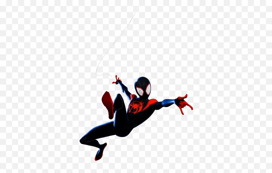 Miles Morales - Spiderman Into The Spider Verse Png Emoji,Spiderman Emoji