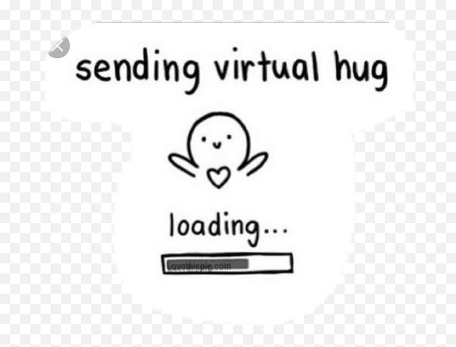 Cute Hugme Hugfreetoedit Sticker By Havana Canedo - Dot Emoji,Virtual Hug Emoji