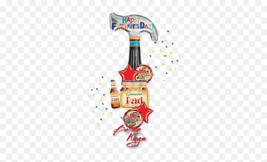Mr Fix It Large Bouquet - Hammer Emoji,Beer Bottle Emoji
