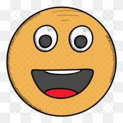 Excited Emoji Icon - Smiley