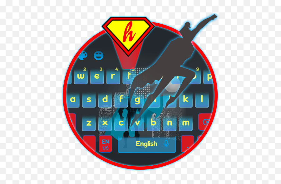 Superhero Keyboard Theme - Clip Art Emoji,Golden Gate Bridge Emoji
