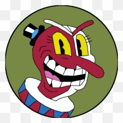 Pixilart - Cuphead Bosses Beppi The Clown Emoji,Clown Emoticon