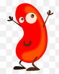 Free Red Bean Images - Cartoon Emoji