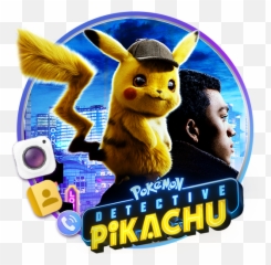 Detective Pikachu Launcher Wallpaper - Detective Pikachu Video Game Emoji,Pikachu Emoticons