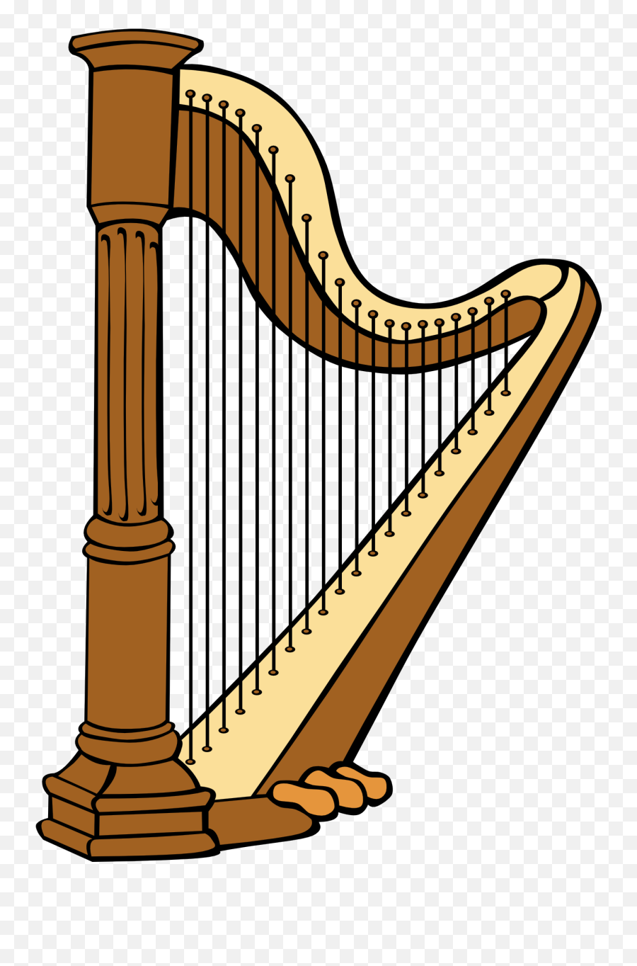 Clipart Hands Harp Transparent - Clipart Harp Emoji,Harp Emoji