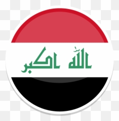 Iraq Icon - Flag Circle Emoji