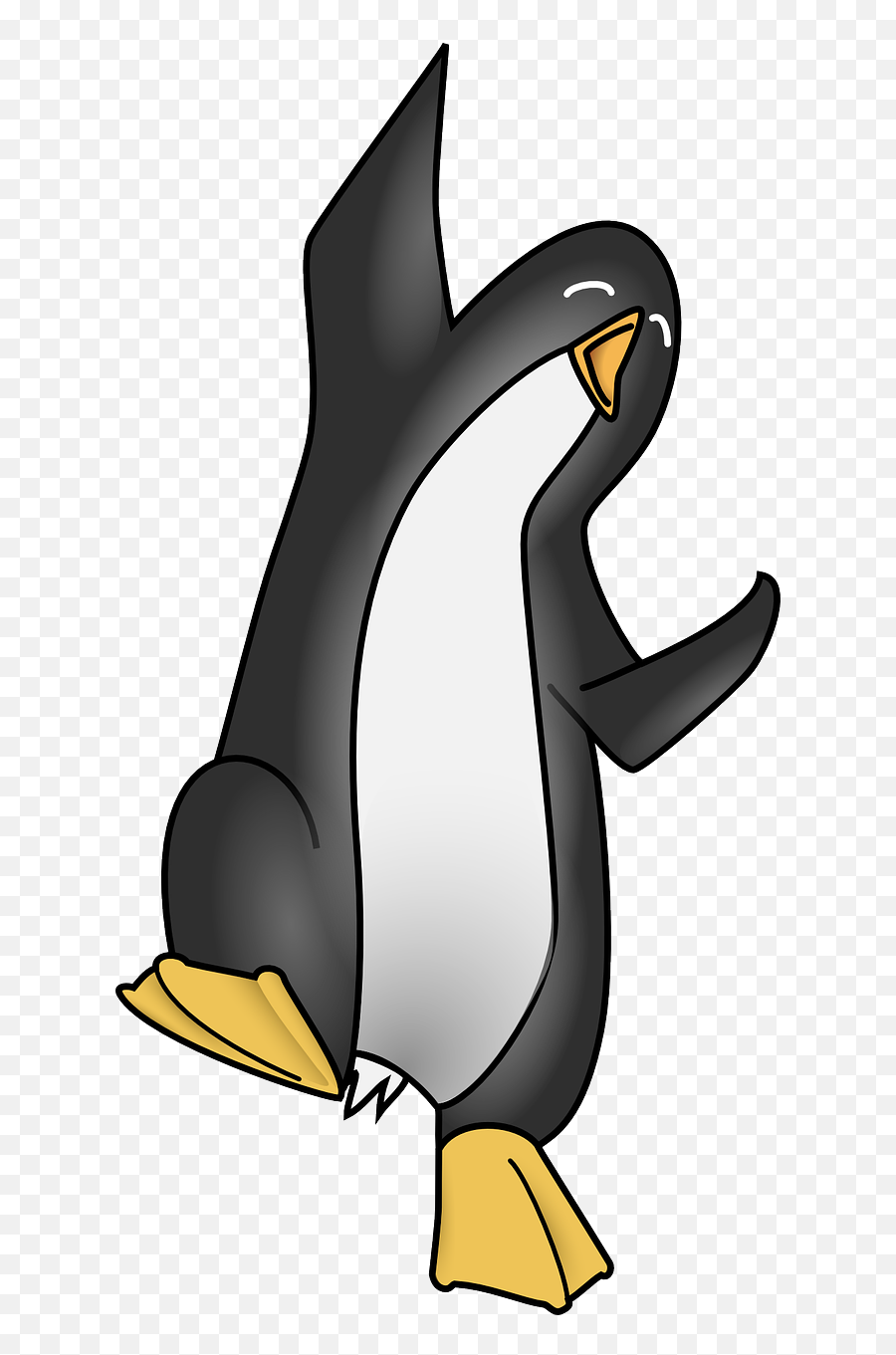 Penguin Dance Happy Joy Celebrating - Penguin Animated Clipart Emoji,Pole Dancing Emoji