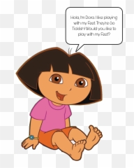 Dora The Explorer Feet Emoji