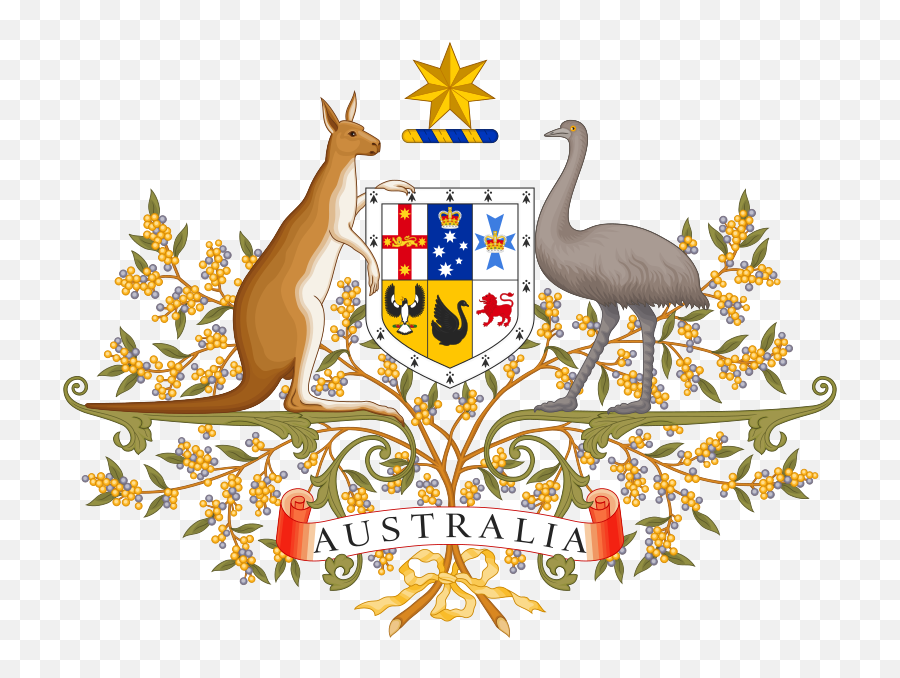Coat Of Arms Of Australia - Australian Coat Of Arms Emoji,Second World War Emoji
