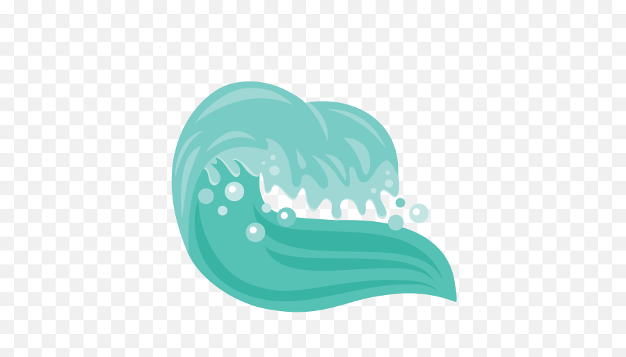Wave Clip Svg Transparent Png Clipart - Waves Cute Clipart Png Emoji,Wave Emoji Transparent