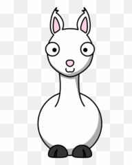 Llama Clipart - Llama Llama Red Pajama Art Png Download Llama Black And White Clipart Emoji,Llama Emoji