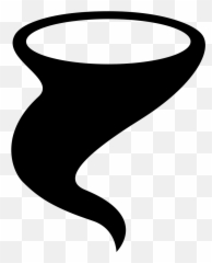 Lightning Clipart Tornado Lightning Tornado Transparent - Tornado Symbol Png Emoji,Tornado Emoji