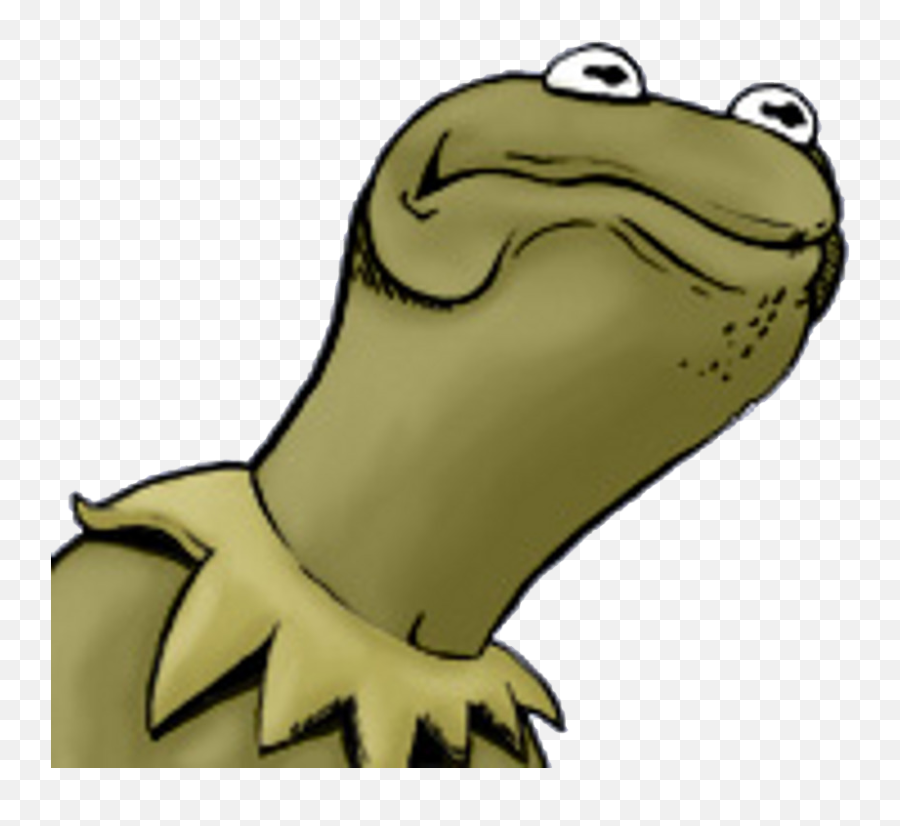 Kermit - Kermit The Frog Drawing Meme Emoji,Kermit Emoji