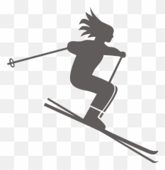 Skiing Clipart Transparent Background - Transparent Background Skiing Clipart Emoji,Ski Emoji