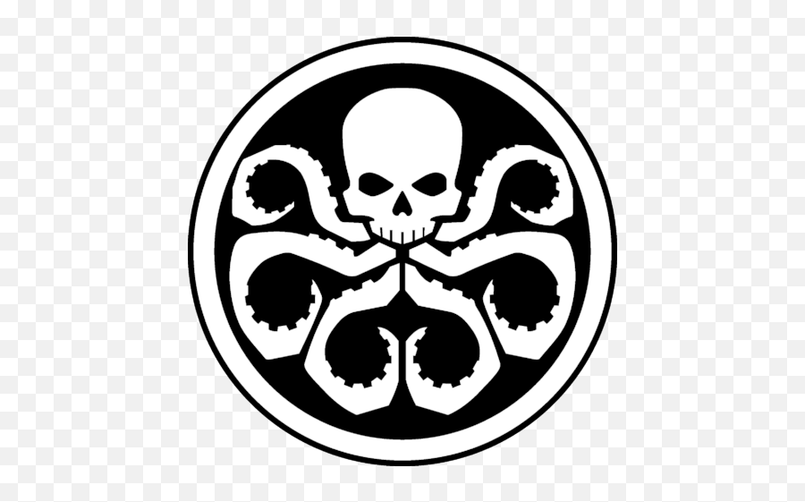 Pin By Terry Hempton On Awesome Bad Guys Skull Logo Hydra - Hydra Logo Emoji,Tinfoil Hat Emoji