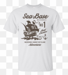 Sea Base Adventure T - Pickle Rick Shirt Emoji