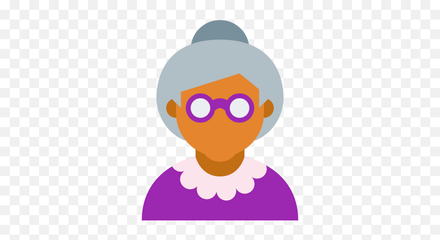 Old Age Icon - Free Download Png And Vector Old Woman Icon Emoji,Old People Emoji