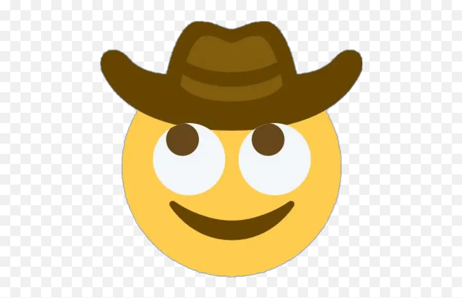 Emoji Mashup Stickers For Whatsapp - Cowboy Emoji,Cinema Emoji