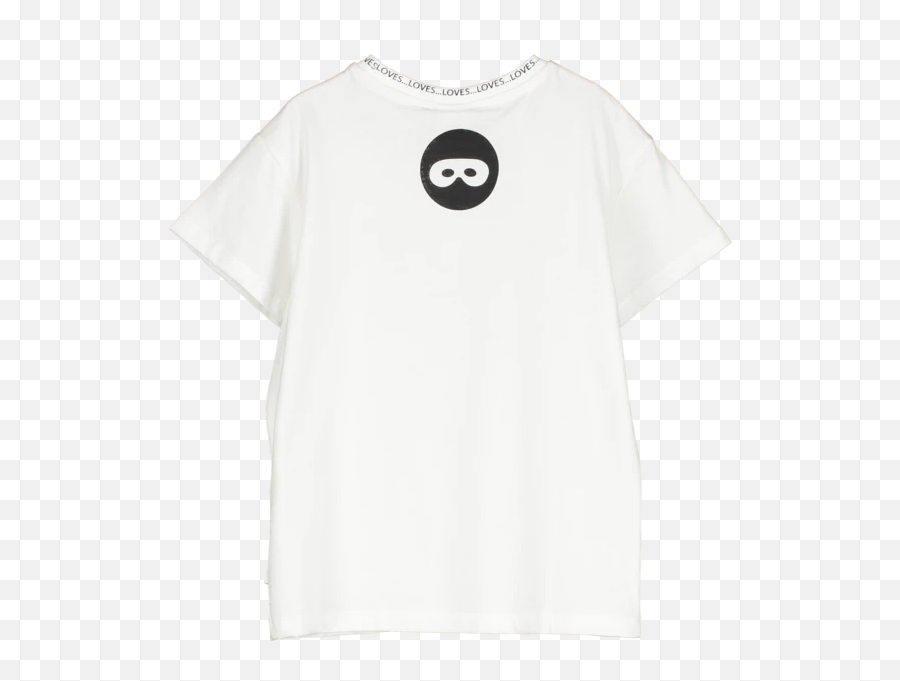 Beau Loves Rib Collar T - Shirt Natural Smiley Emoji,Beard Emoticon