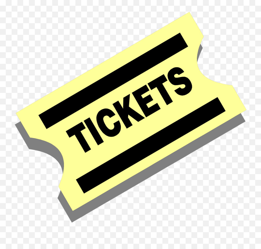 Concert Ticket Clipart - Ticket Clipart Png Emoji,Ticket Emoji