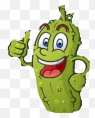 Pickle Clipart - Cartoon Pickle Clipart Emoji,Pickles Emoji